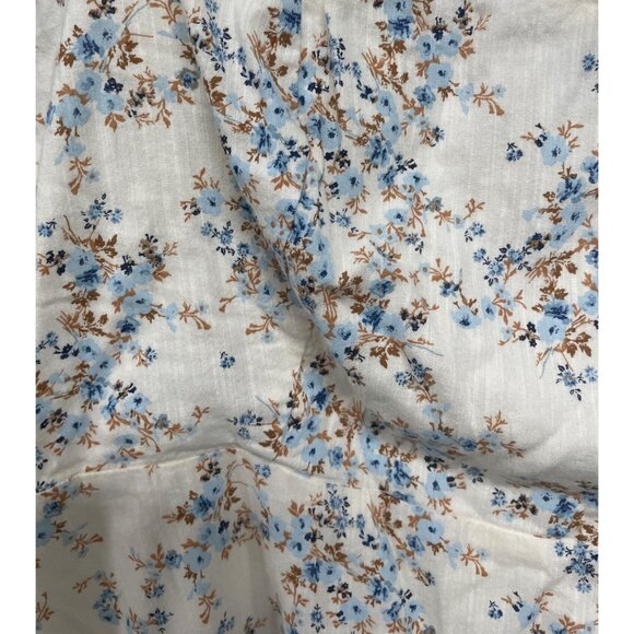 Old Navy Womens XXL Floral Sundress Sleeveless White & Blue - Picture 2 of 5